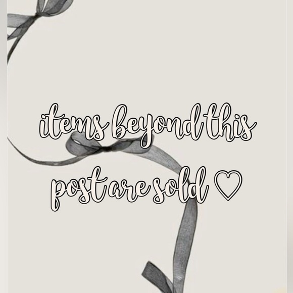 •sold items• - Picture 1 of 1